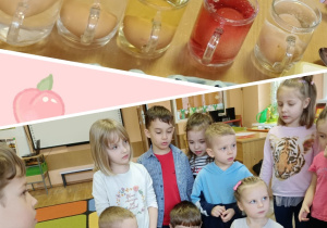 Dzieci wykonują eksperymenty z jajkami.