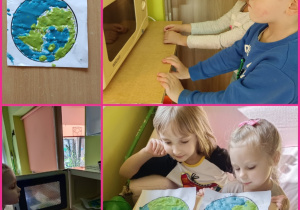 Wypiekanie prac plastycznych w mikrofali i oglądanie efektów