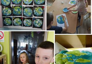 Wypiekanie prac plastycznych w mikrofali i oglądanie efektów