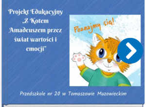 Sprawozdanie z programu "Z KOTEM AMADEUSZEM PRZEZ ŚWIAT WARTOŚCI I EMOCJI".