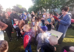 Pani dyrektor wita wszystkich zebranych