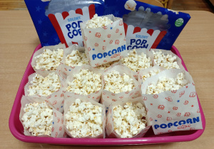Popcorn w torebkach