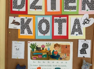 Dzień Kota i kocie zabawy przedszkolaków