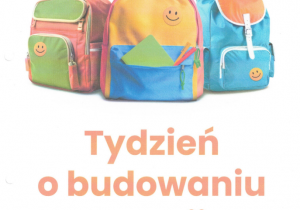 Plakat informacyjny - Tydzień o budowaniu relacji